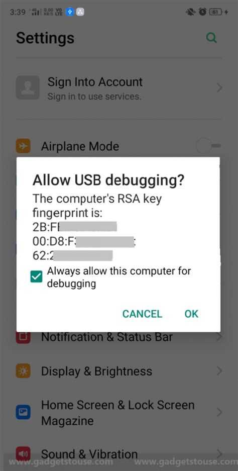 how to remove fm radio notifications on android