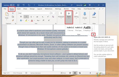 how to remove formatting in word online
