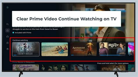 how to remove from continue watching