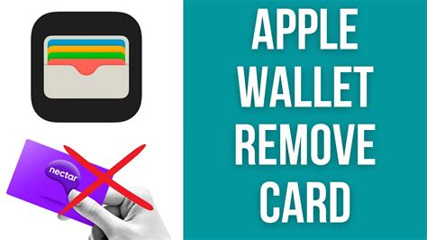 how to remove from iphone wallet