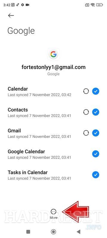 how to remove gmail account from redmi 12c
