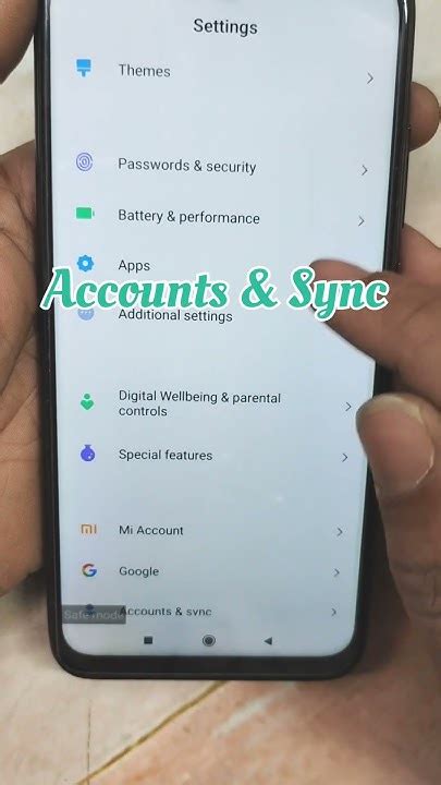 how to remove gmail account from redmi note 7 pro