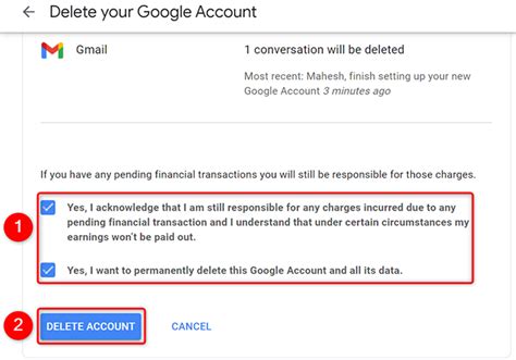 how to remove google account from facebook