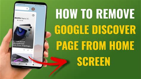 how to remove google discover from android phone