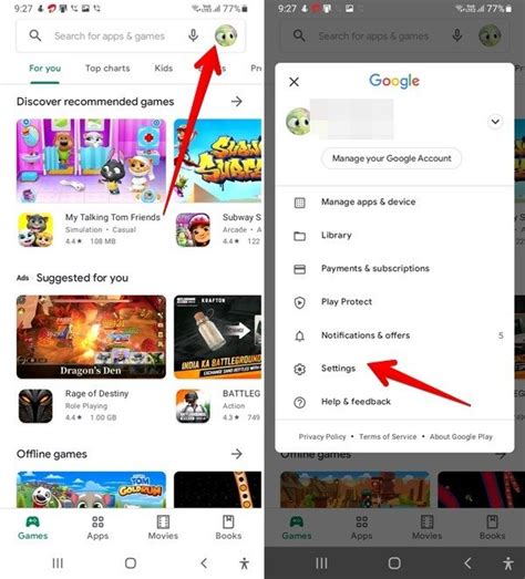 how to remove google play from android