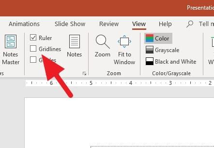 how to remove gradient lines in powerpoint