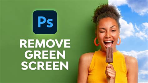 how to remove green screen reflection in photoshop