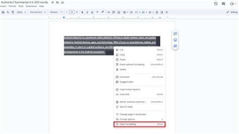 how to remove grey highlight in word from chatgpt