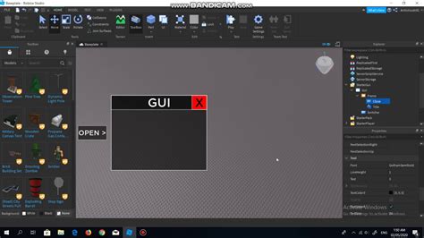 how to remove gui in roblox studio