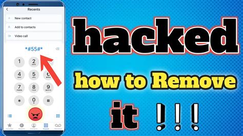 how to remove hack from phone