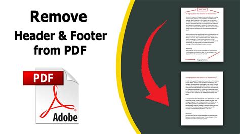 how to remove header and footer in pdf file online