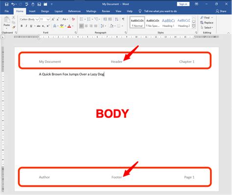 how to remove header and footer in word
