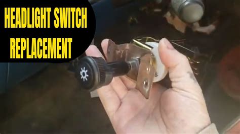how to remove headlight switch obs ford