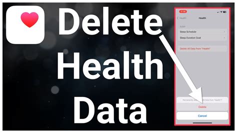 how to remove health app data from iphone