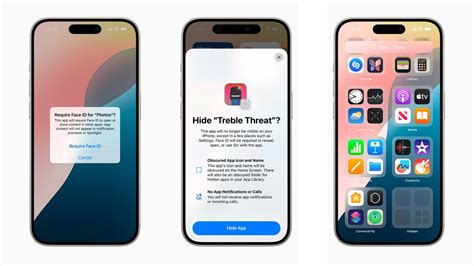 how to remove hide app in iphone ios 18