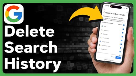 how to remove history from google search on iphone