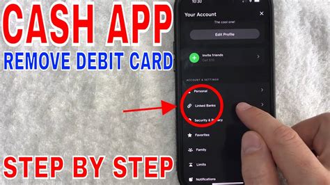 how to remove hold on cash app card
