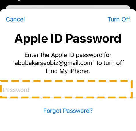 how to remove inactive apple id from iphone