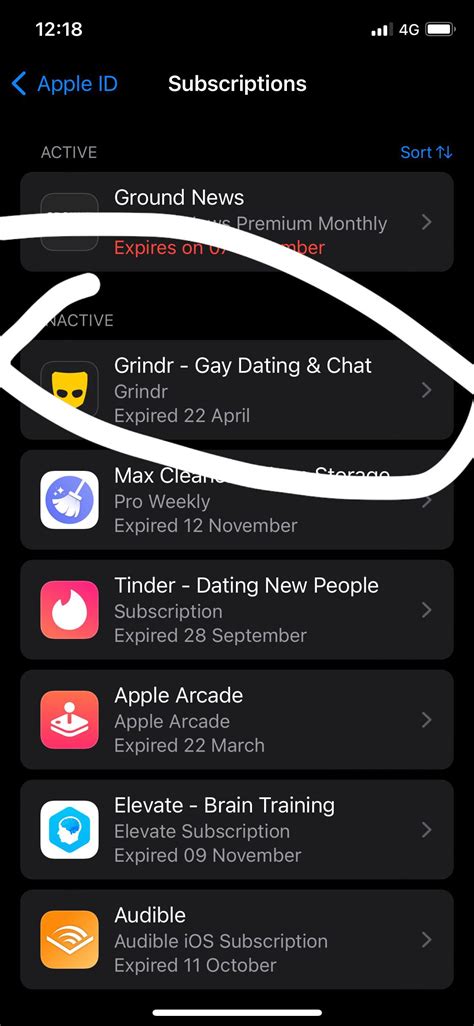 how to remove inactive subscriptions apple reddit