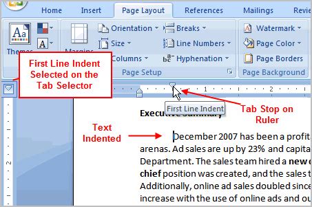 how to remove indent in word shortcut