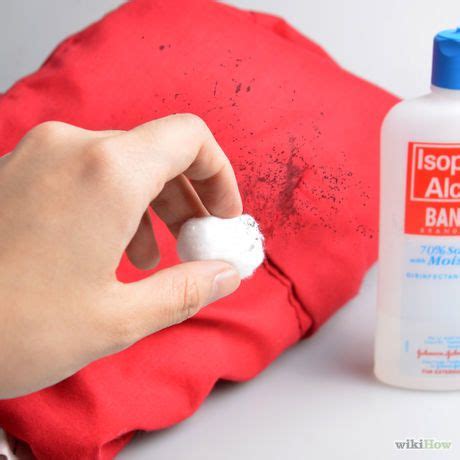 how to remove ink from fabric bag