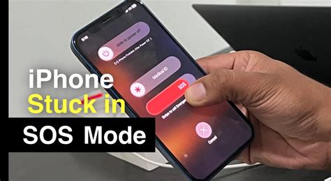 how to remove iphone 14 from sos mode