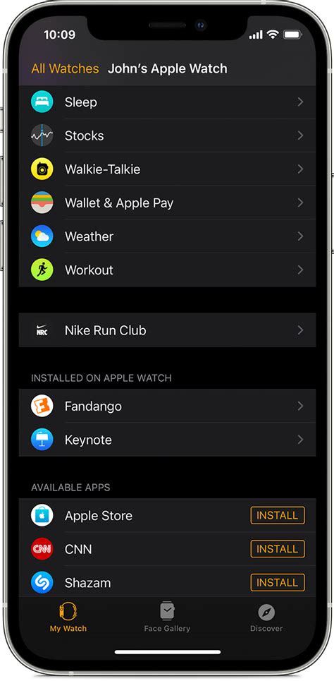 how to remove iphone apps from apple watch