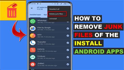 how to remove junk apps from android