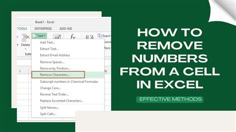 how to remove letters from excel cell and keep numbers