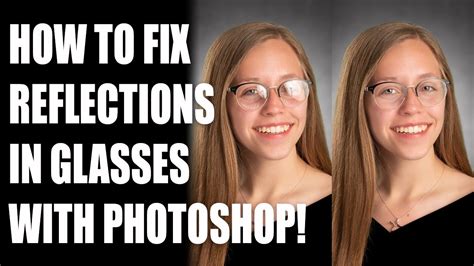 how to remove light reflection from glasses in photo