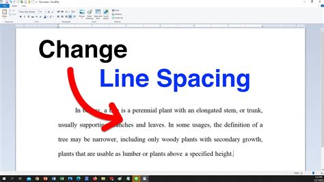 how to remove line space in wordpad