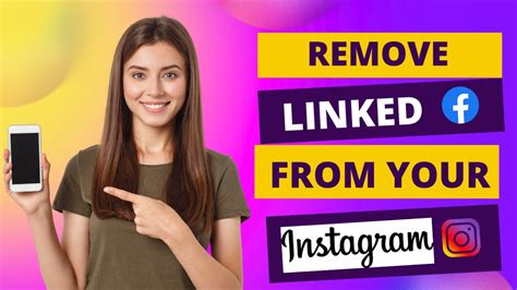 how to remove linked facebook account on instagram