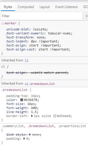 how to remove list markers in css