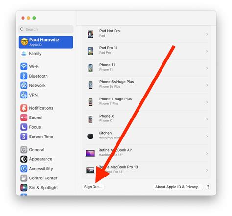 how to remove mac from my apple id