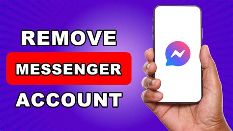 how to remove messenger account from device 2025