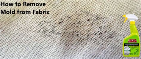 how to remove mildew stains from polyester fabric