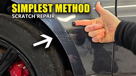 how to remove minor scratches from white car