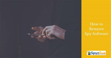 how to remove monitoring software from iphone