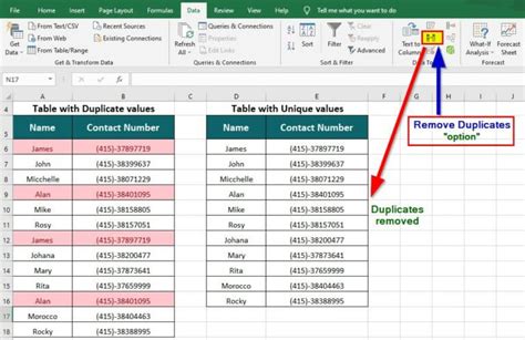 how to remove multiple duplicate values in excel