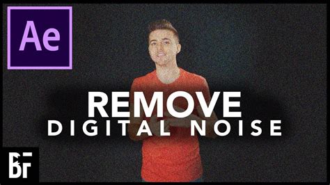 how to remove noise from video in after effects