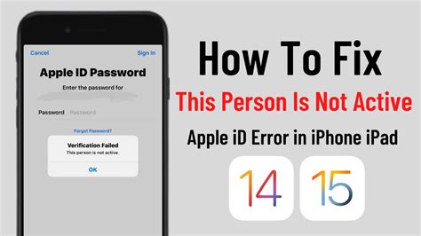 how to remove not active apple id