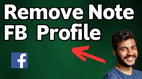 how to remove note from facebook profile picture android
