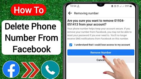 how to remove number from facebook ad