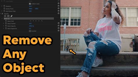 how to remove object in video premiere pro