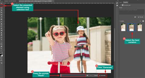 how to remove objects in photoshop with generative fill