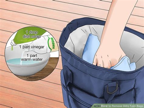how to remove odor from backpack