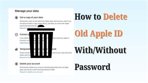 how to remove old email from apple id