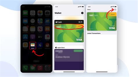 how to remove on apple wallet
