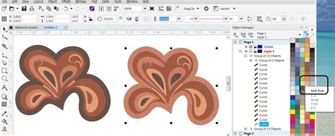 how to remove outline color in coreldraw