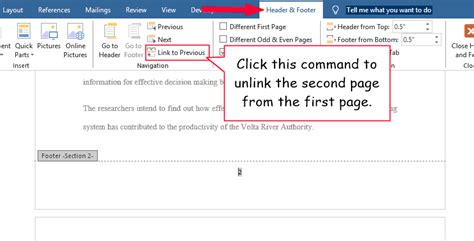 how to remove page numbers from word document